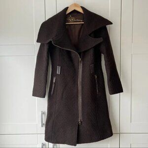 Brown Mackage Wool Jacket M